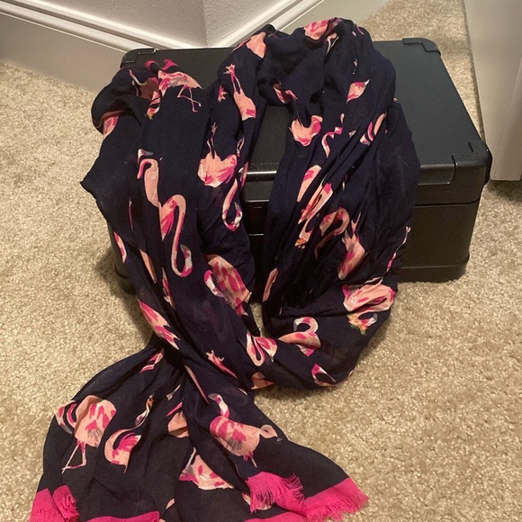 Vera Bradley Accessories - Flamingo Printed Scarf